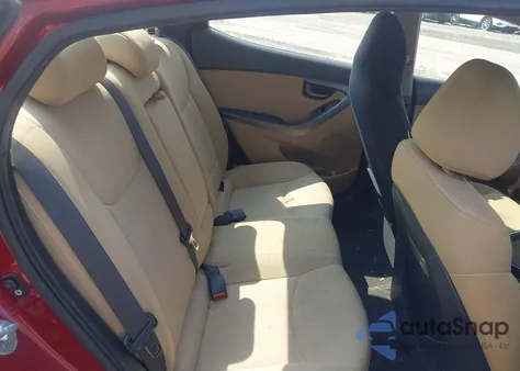 2012 Hyundai Elantra Gls (Ulsan Plant) from USA, damaged, VIN KMHDH4AE7CU461684
